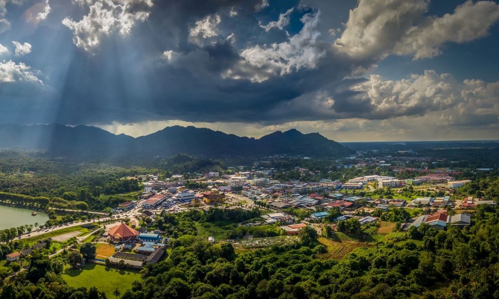City of Kuching in Malaysia