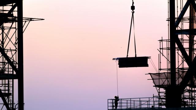 Stock photo of construction project