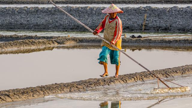 BIMP-EAGA ministers have welcomed initiatives to support the salt industry as part of the subregion’s blue economy strategy. Photo credit: iStock/Dhaqi Ibrohim.