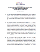 Joint Statement of the Special BIMP-EAGA Summit 2026